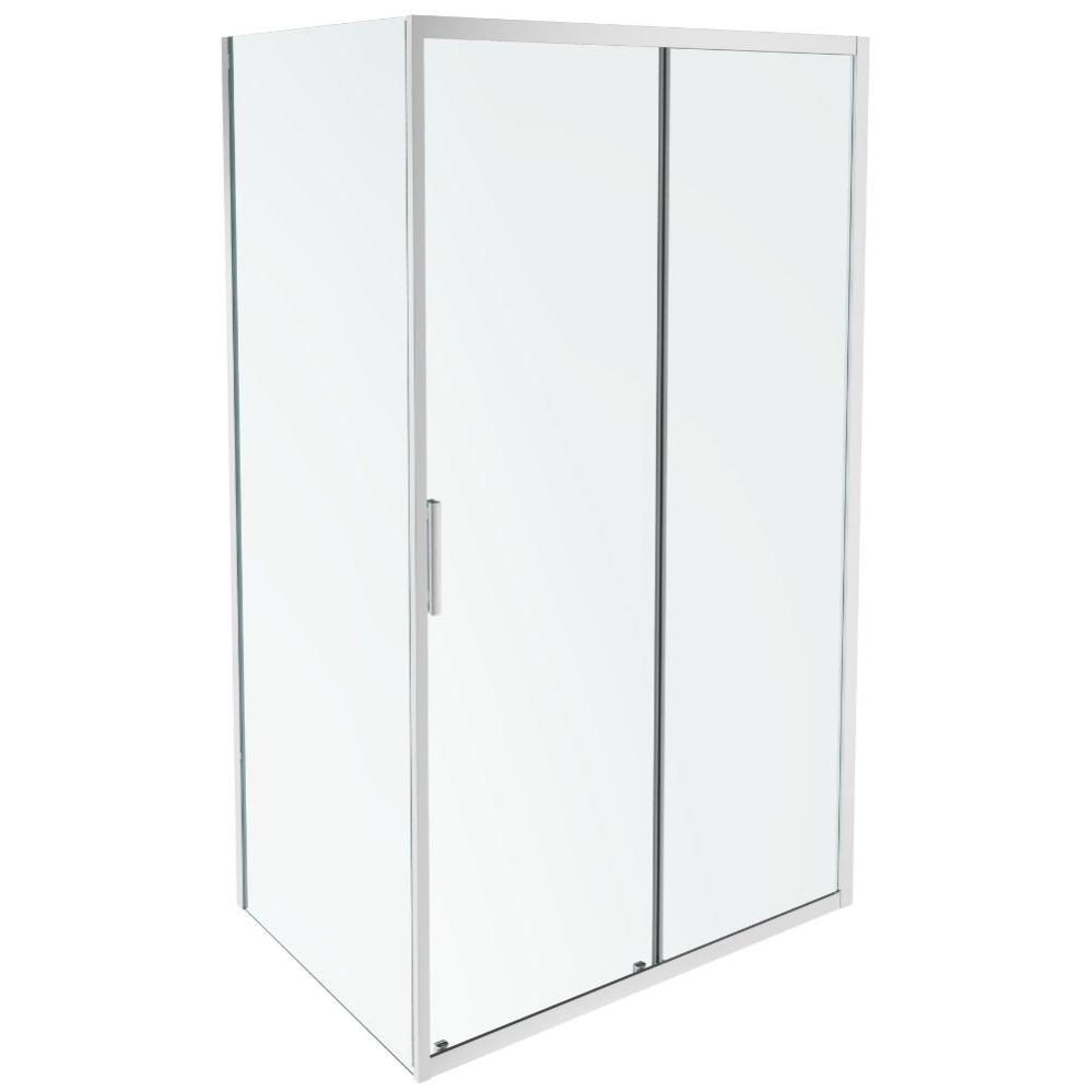 Pack de portes douche d angle Jacob Delafon 120x80 cm 1 coulissante + 1