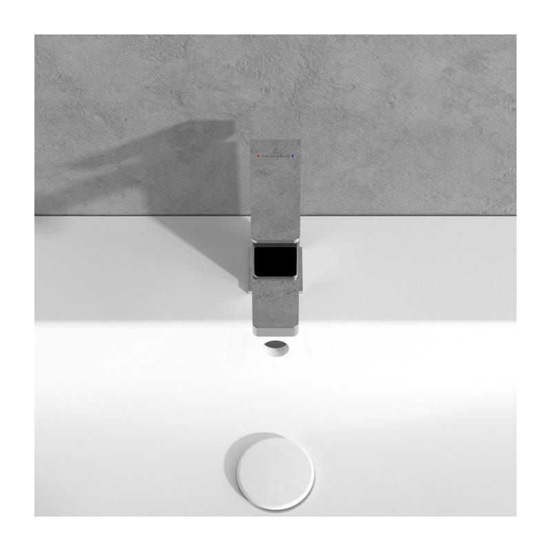 Villeroy & Boch Architectura Square Mitigeur Monocommande de lavabo, Chrome (TVW12500400061) 3