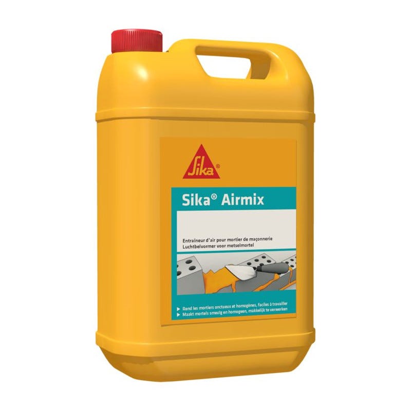 Sika Airmix - Entraîneur d'air liquide - Sika - 5 L 0