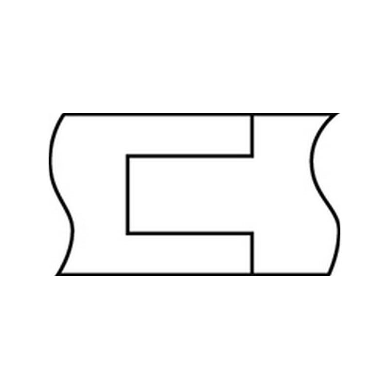 Pinces de préhension électronique ESD, Modèle : Becs plats et larges, Long. 115 mm, Long. des becs 22,5 mm 3