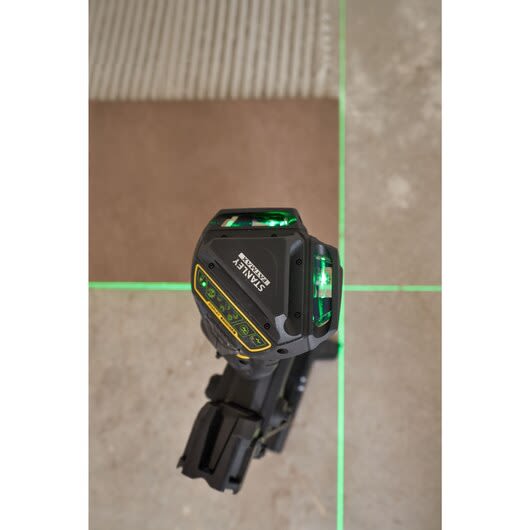Niveau laser multiligne X3G-360° vert + trépied - STANLEY-FATMAX - FMHT1-77356 1