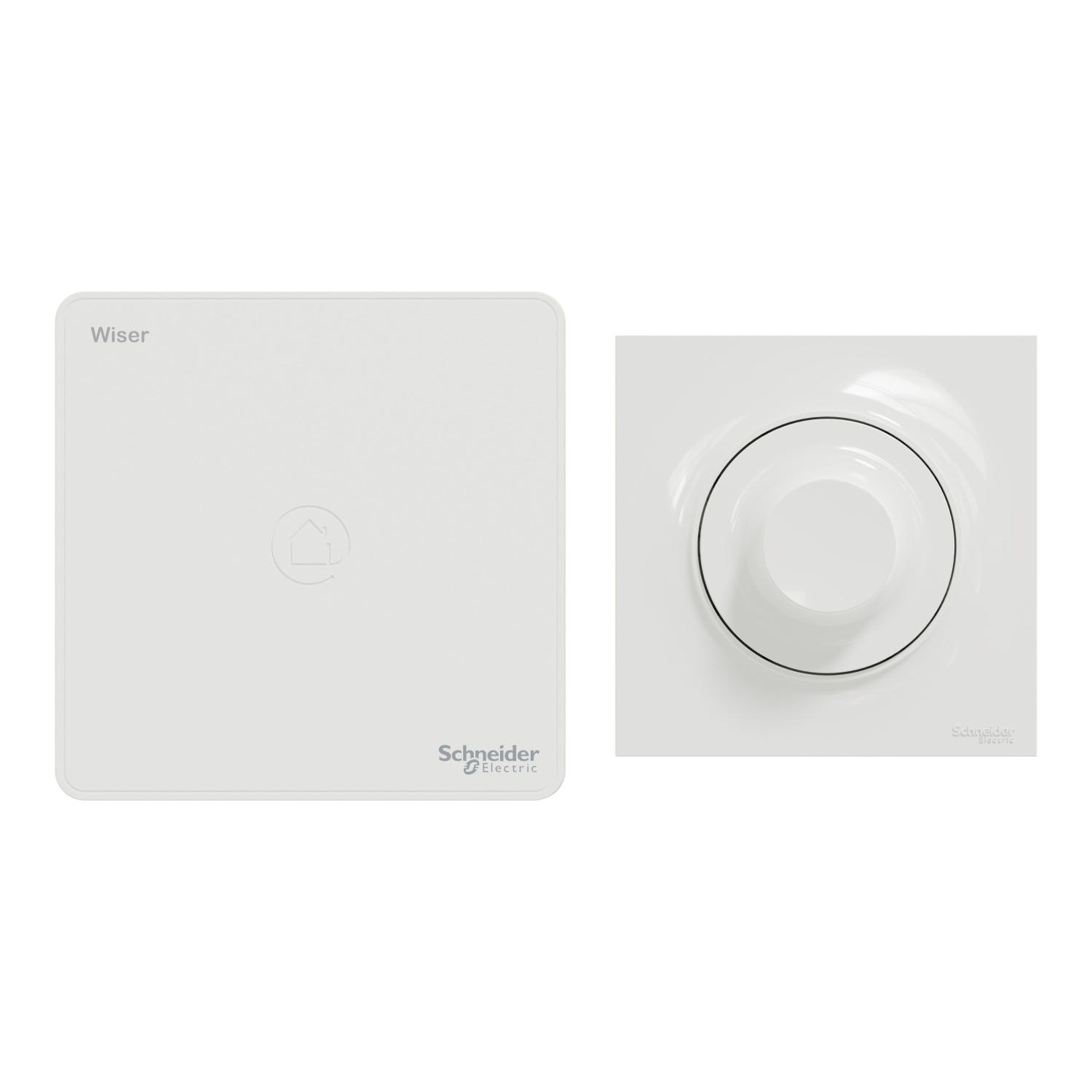Kit d'éclairage blanc variateur + passerelle Wifi | Wiser Odace Schneider Electric CCTFR5201 3