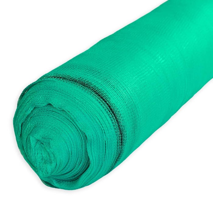 Filet d'échafaudage Vert 3,07x50 m - Qualité PRO TECPLAST 50EC - Filet de protection d'échafaudage pour chantier - Pare-gravats 0