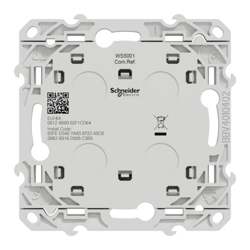 Interrupteur centralisé sans fil Anthracite | Wiser Schneider Electric S540531 3