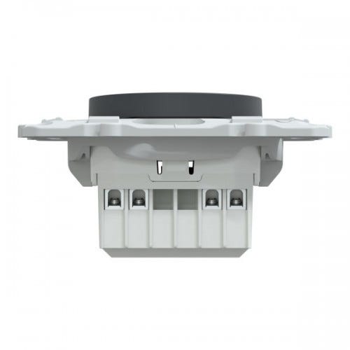Bouton poussoir connecté zigbee Anthracite | Wiser Ovalis Schneider Electric S340530W 1