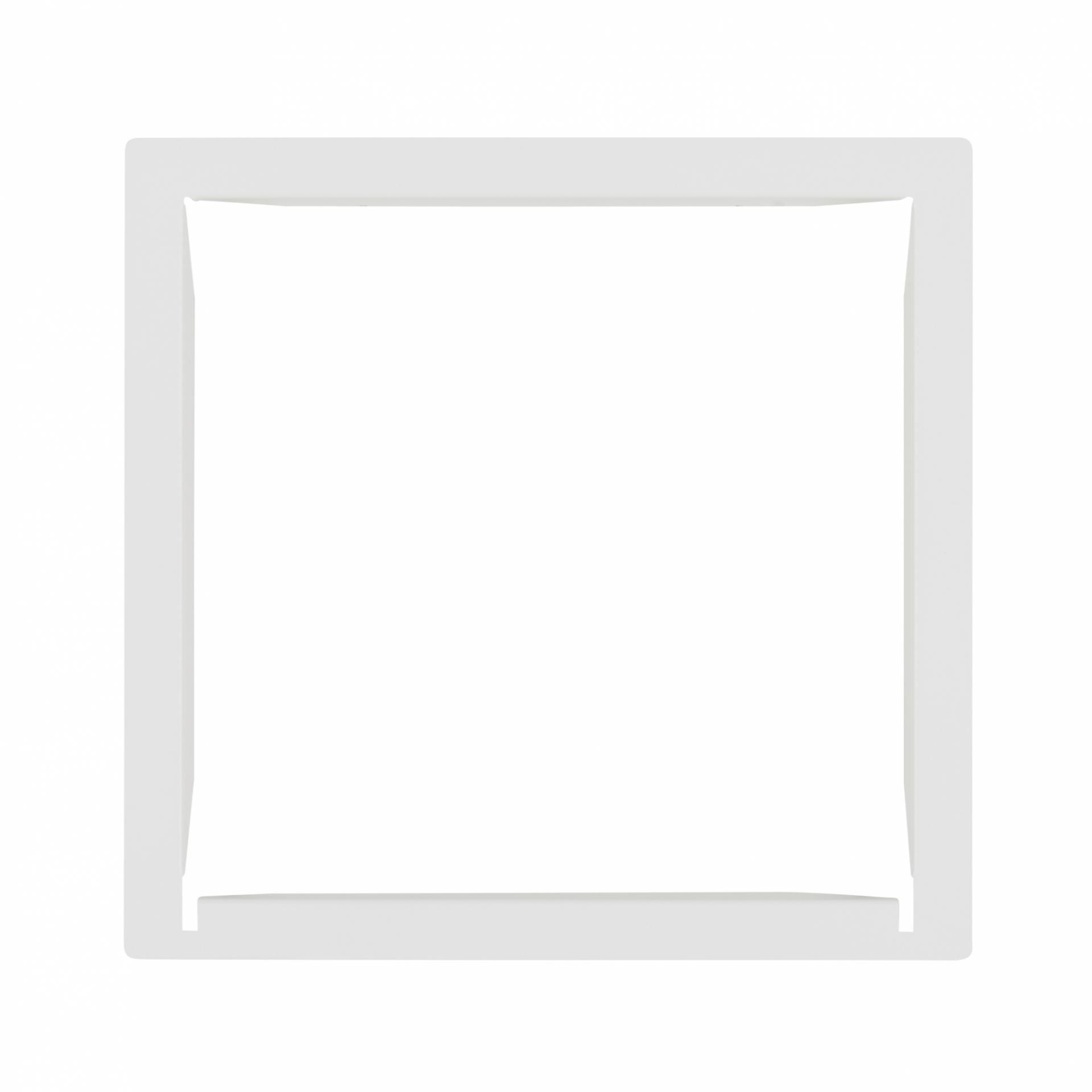 Cadre d'encastrement spécial maçonnerie pour boîte aux lettres LOFT ACIER et LOFT 300 - Blanc - Decayeux 0