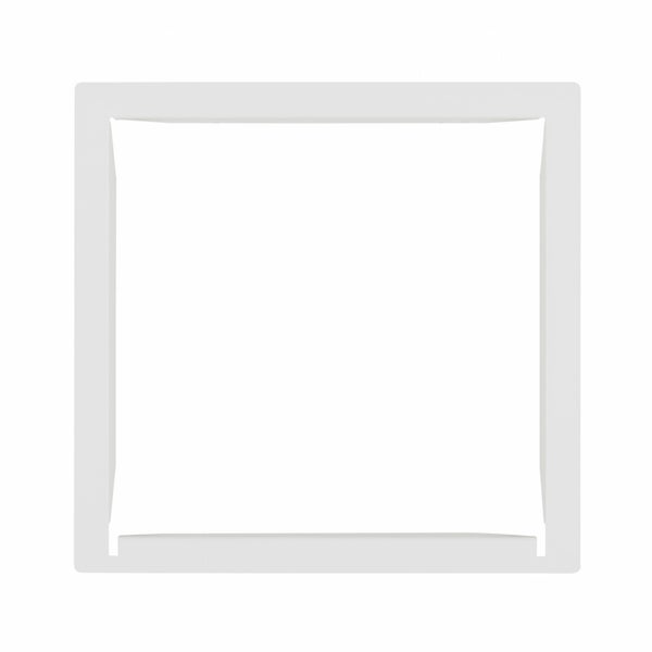 Cadre d'encastrement spécial maçonnerie pour boîte aux lettres LOFT ACIER et LOFT 300 - Blanc - Decayeux 0