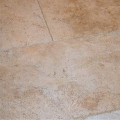 Travertin pierre naturelle mur/sol premier choix clair format Opus Romain Ep. 1,2cm (vendu au m²) - Ligerio 1