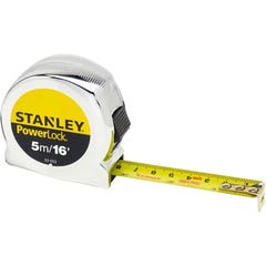 Mètre ruban Stanley 5m/16' Powerlock Tape - ‎0-33-553