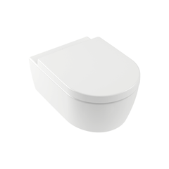 Geberit Pack WC Bâti support + WC Villeroy & Boch ArceauRimless + abattant SoftClose + Plaque Blanche (ArceauRimlessGeb3) 2