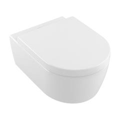 Villeroy & Boch Pack WC Bâti-support Cuvette Arceau rimless + Abattant softclose + Plaque blanche (ViConnectArceauRimless2) 2