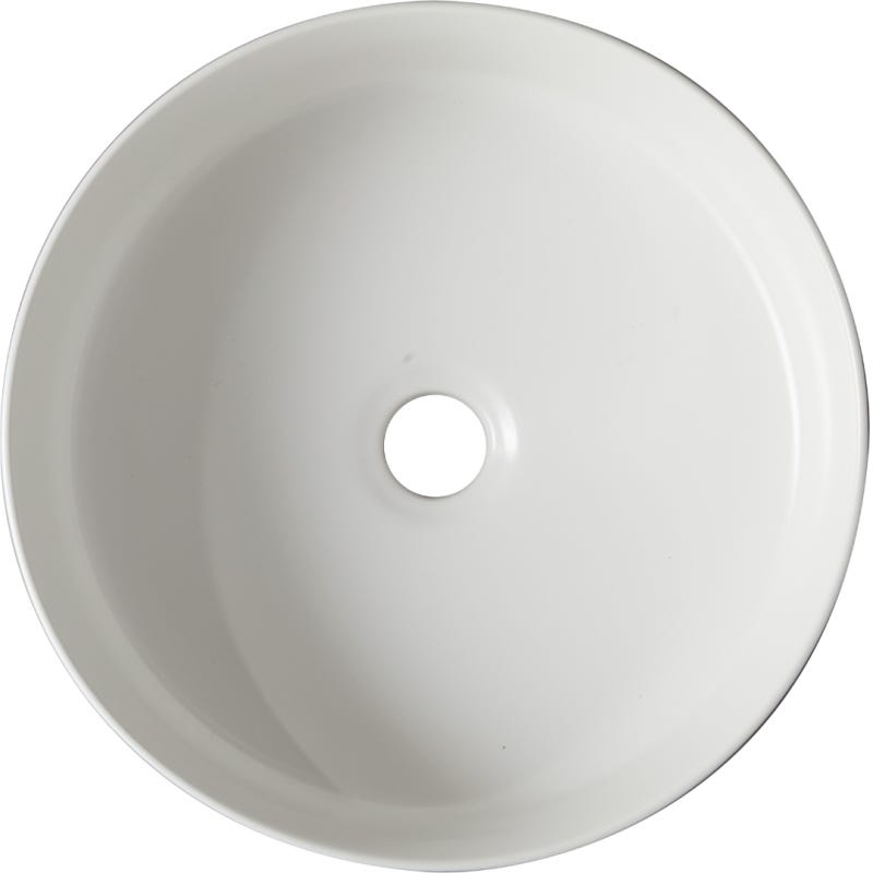 Vasque à poser noire et blanche - ø 36.5cm - Alina 3