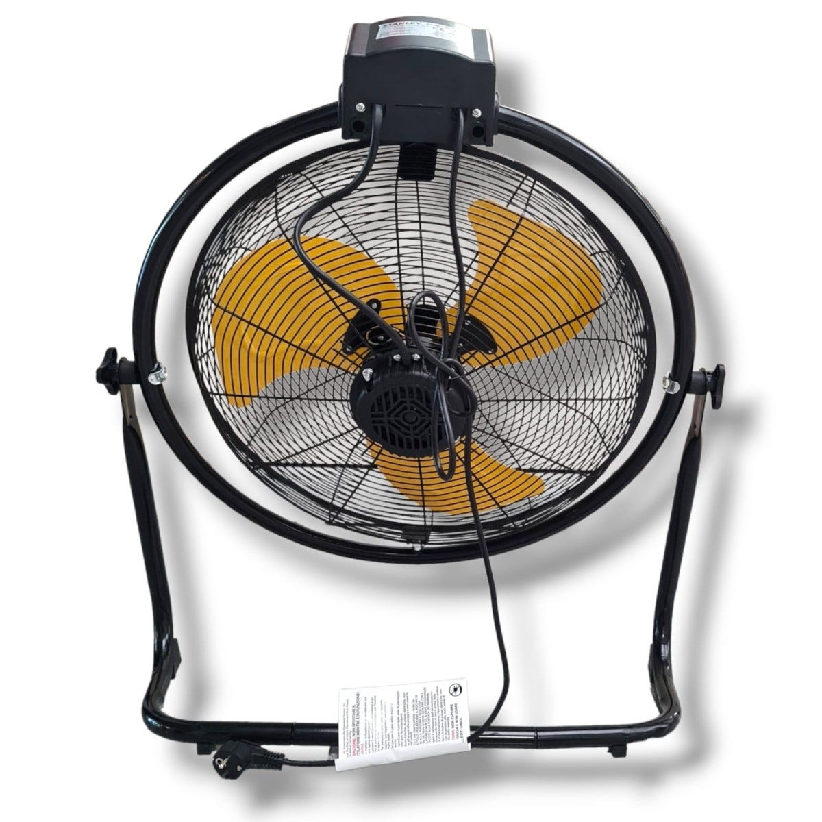 Ventilateur de sol 150W Swing Multi-Directionnel à 360° Automatisé 3 vitesses STANLEY 1
