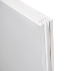 Schulte Vantail de porte pleine coulissante en bois blanc, 755 x 2035 mm 2