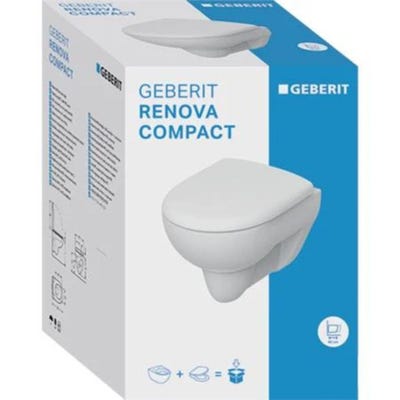 Pack bâti-support pour WC suspendu Renova Compact Geberit Duofix
