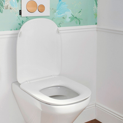 Abattant WC frein de chute et déclipsable Odéon Up Compact