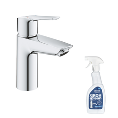 Mitigeur lavabo GROHE Quickfix Start 2021 taille S + nettoyant GrohClean