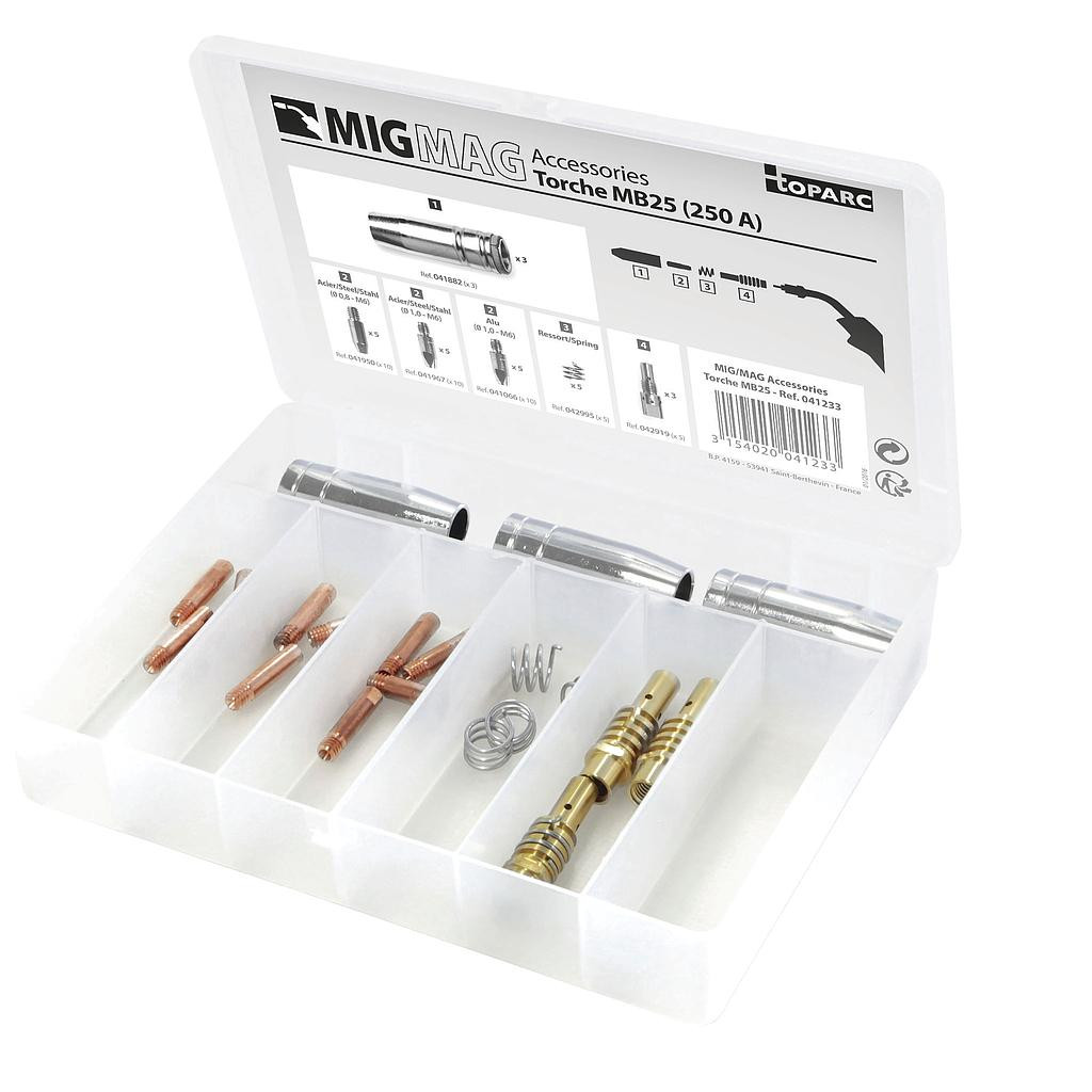 Coffret GYS pour Torche MIG 250 A (MB25) - 041233