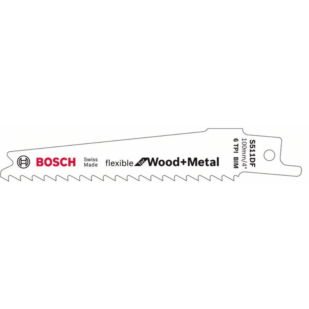 Lames de scie sabre S 511 DF Flexible for Wood and Metal - BOSCH - 2608657722 3