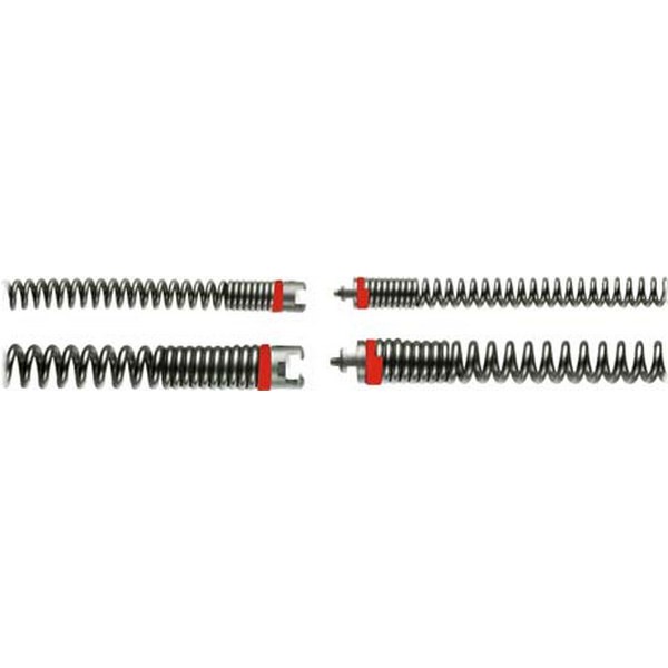 Spirale de nettoyage de tuyaux standard, acier à ressort de qualité, Ø de spirale : 16 mm, Long. 2,3 m, Epaisseur du Ø du fil 3,0 mm