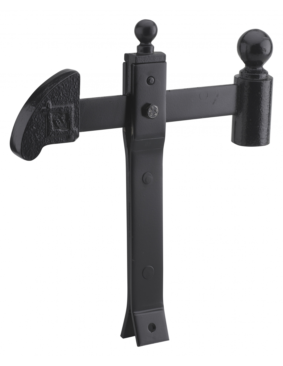 THIRARD - Arrêt de porte à sceller, à bascule, acier, 310mm, noir