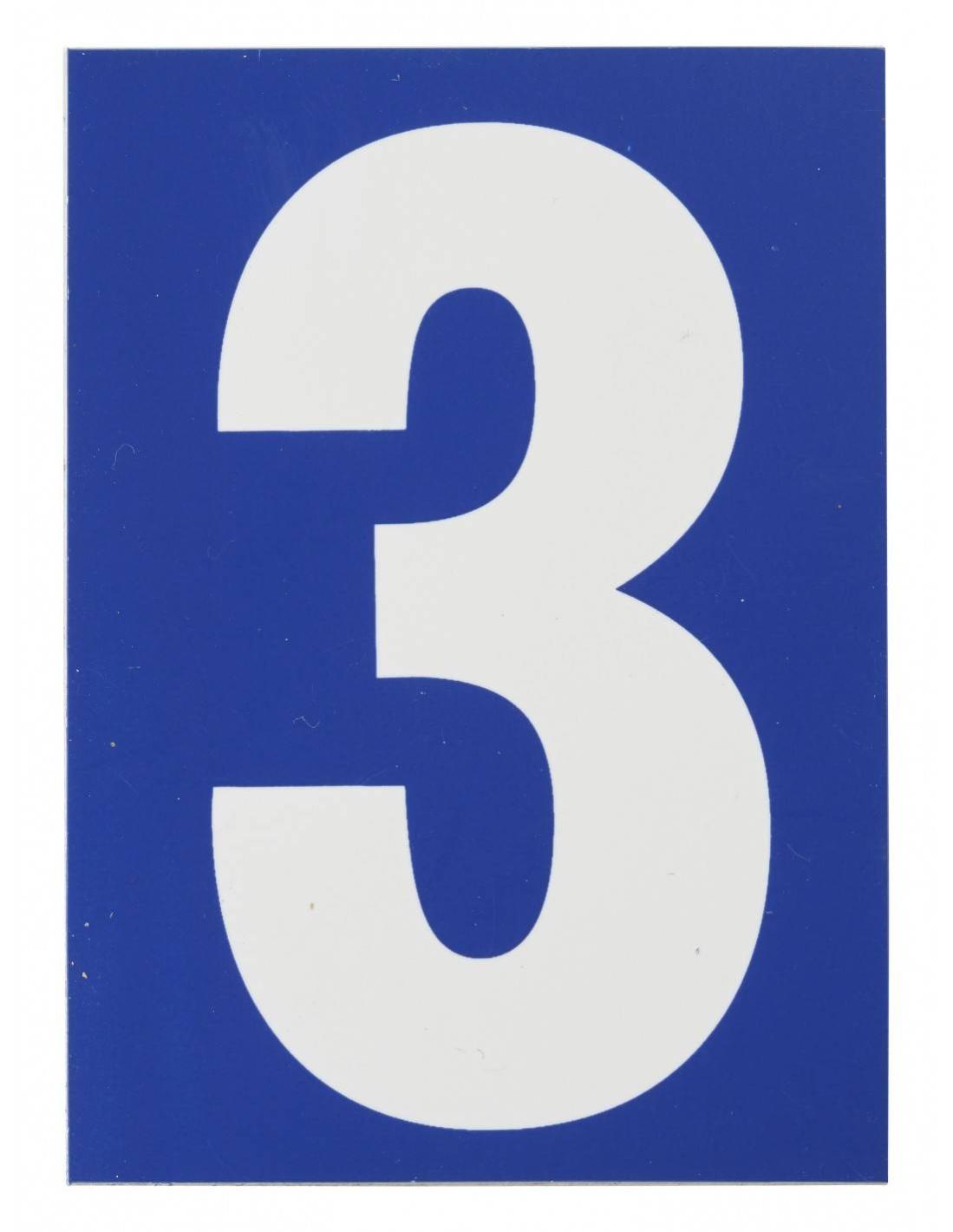THIRARD - Plaque signalétique 65x90mm 3" avec adhésif"