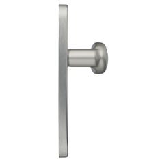 THIRARD - Ensemble de poignées pour porte palière Sultane trou de cylindre, carré 7mm, entr'axes 195mm, gris 4