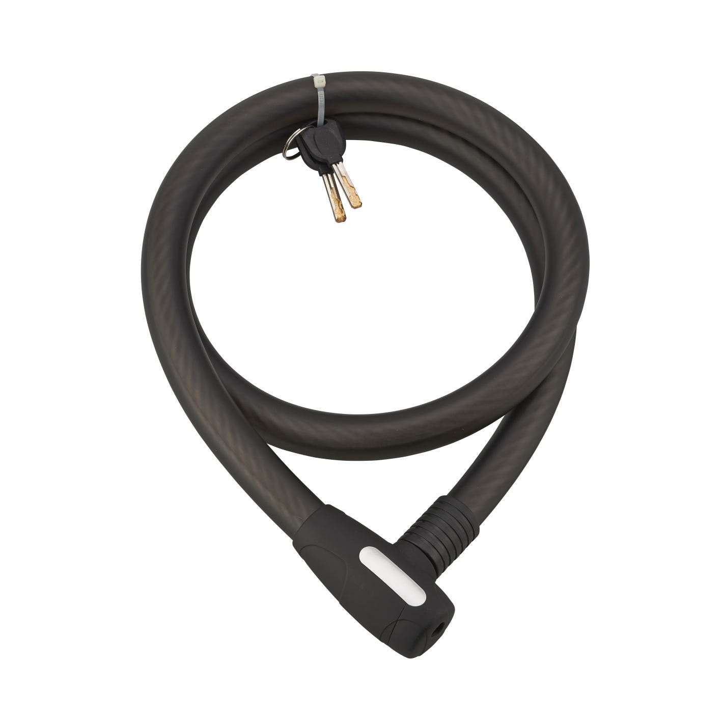 THIRARD - Antivol à clé Stunt, câble acier, vélo, 25mmx1.5m, 2 clés, noir 0