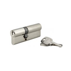 THIRARD - Cylindre de serrure double entrée, 35x50mm, anti-arrachement, nickel, 3 clés 4