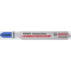 Lame de scie sauteuse Expert T 118 AHM for Stainless Steel pack de 03 - BOSCH - 2608900561 0