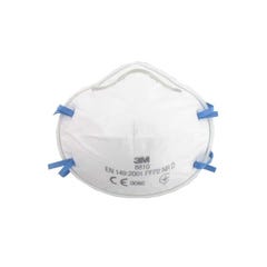 Masque 3M 8810 anti-poussières FFP2 sans soupape x 20 0