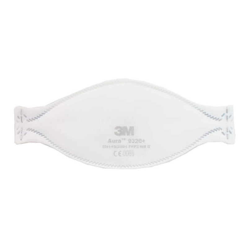 Masque 3M Aura 9320 anti-poussières pliable FFP2 sans soupape