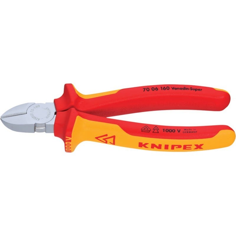 Pince coupante VDE 180mm Nr.7006 SB Knipex 0
