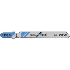 lame de scie sauteuse T118 AF Flexible for Metal - BOSCH - 2608634505 4
