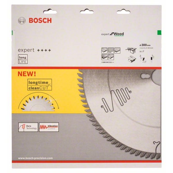 HW Lame scie circulaire Expert 300x30x3.2 96 T WZ Bosch 1