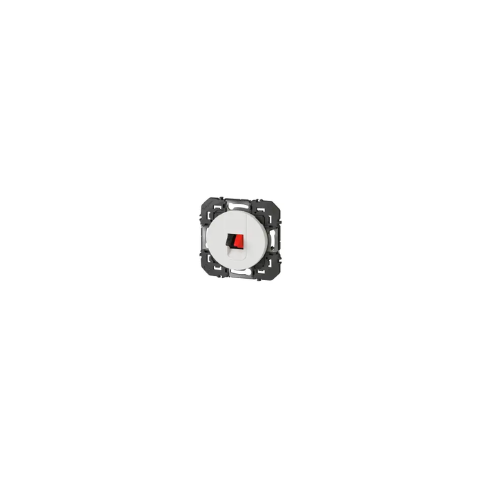 Prise haut-parleur simple dooxie finition blanc - 600381 1