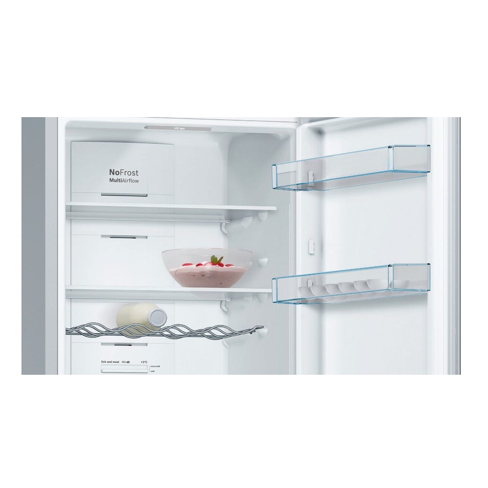 Réfrigérateur combiné BOSCH KGN36VLED Série 4 VitaFresh 4