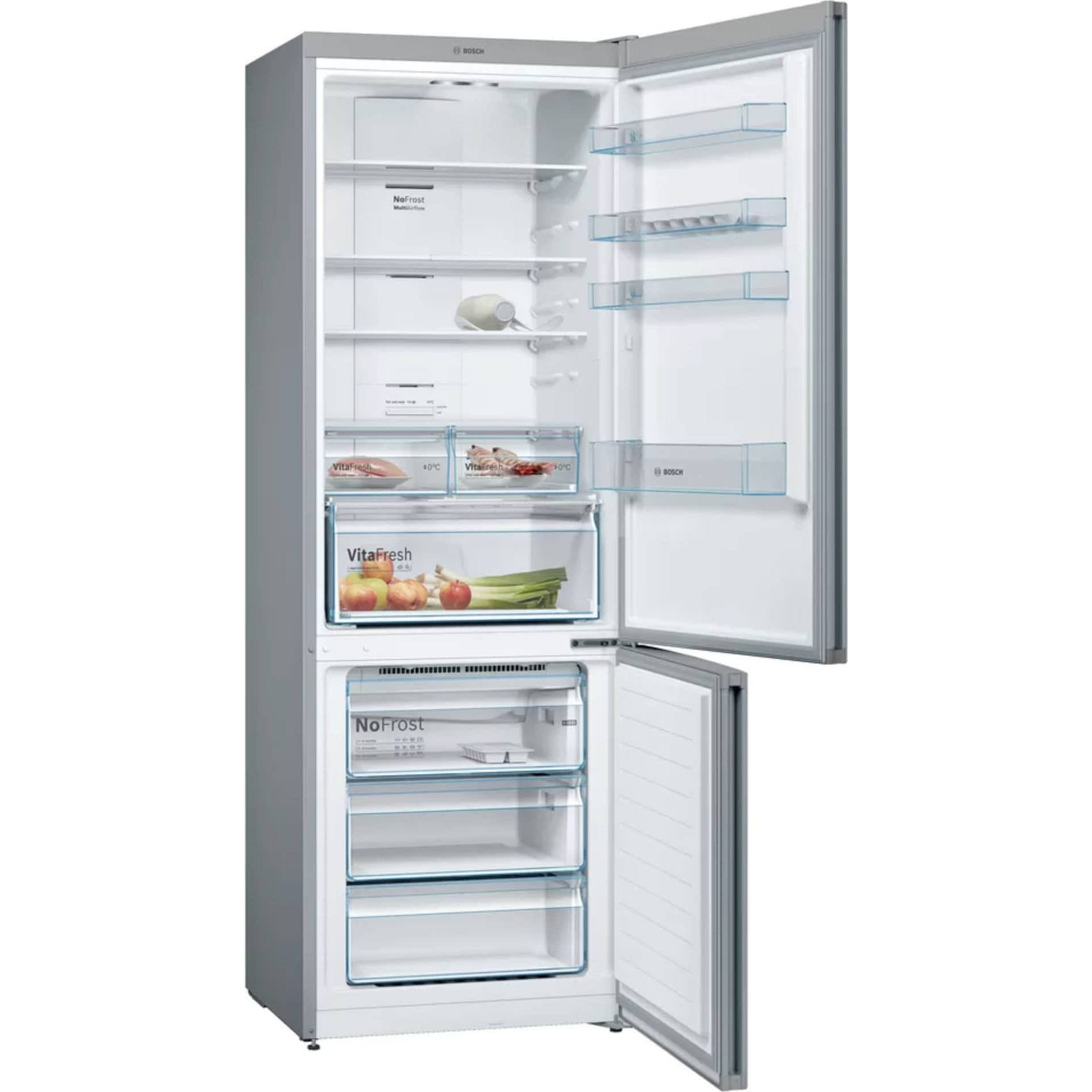 Réfrigérateurs combinés 435L Froid Ventilé BOSCH 70cm E, KGN 49 XLEA 1