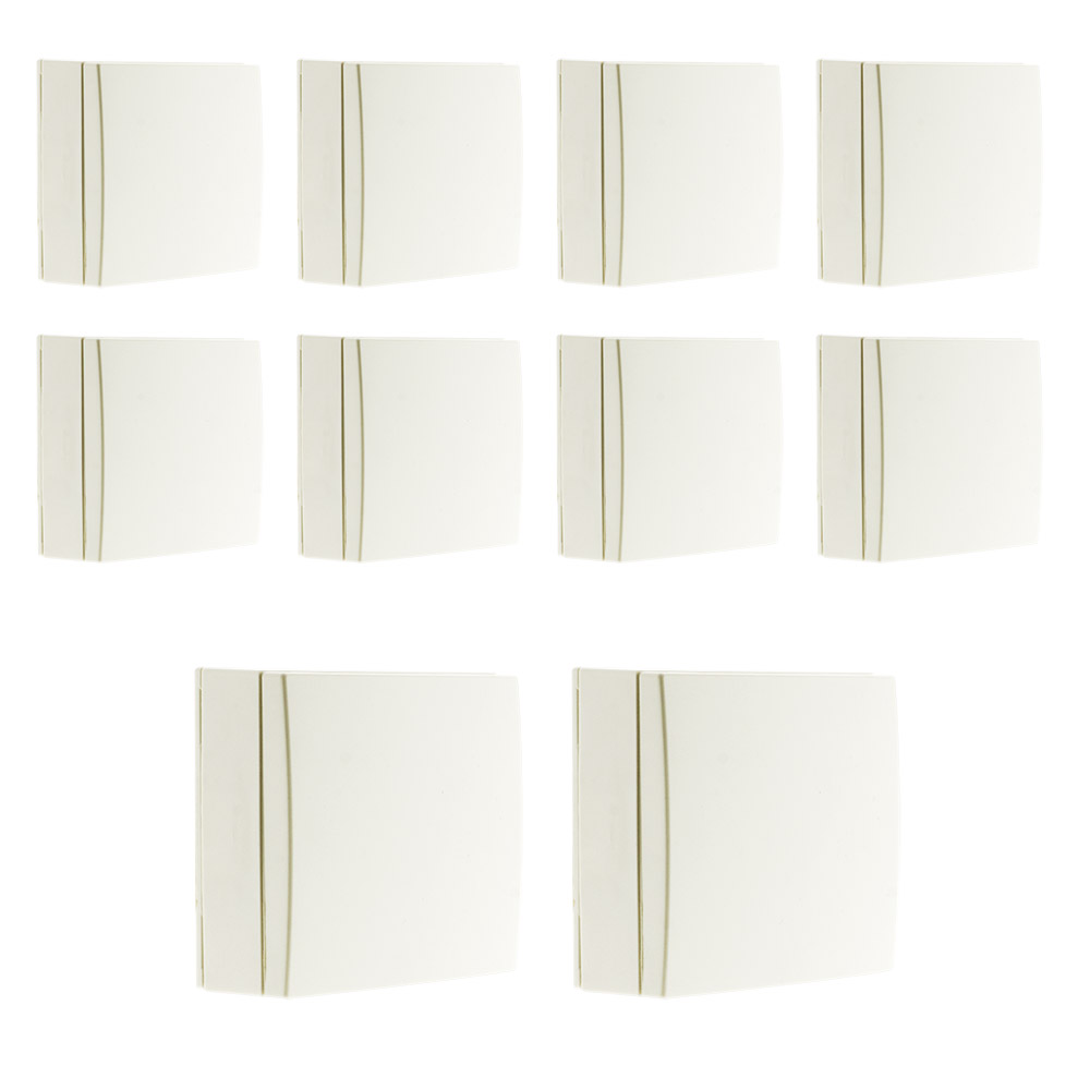 lot de 10 boites de raccordement saillie Blanc - Bel'Vue