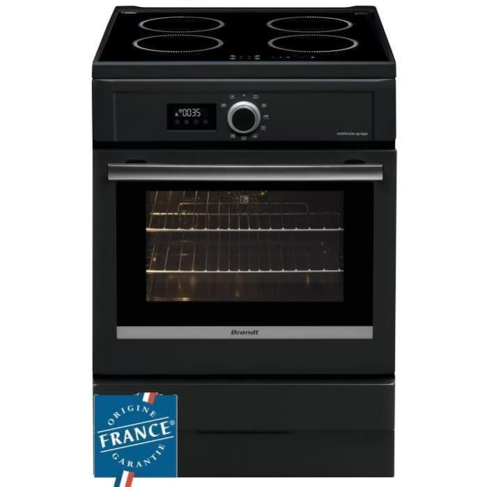 Cuisinière induction Électrique 57L BRANDT 60cm, BRABCI6656A