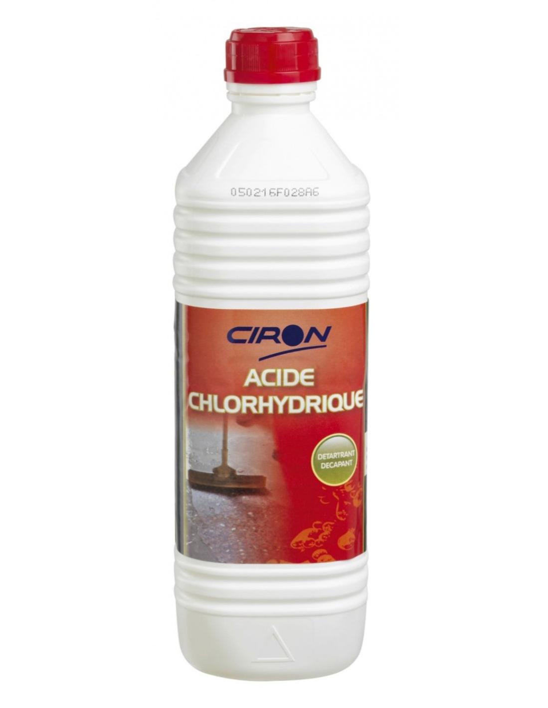 Bidon de 1 L acide chlorhydrique 23 % Aexalt
