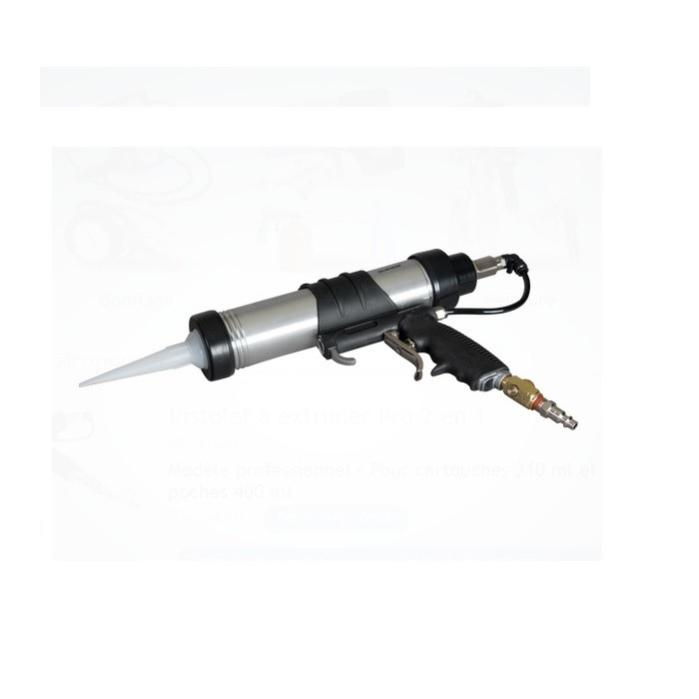 Pistolet à extruder pneumatique Pro 2en1 310 et 400 ml Lacme