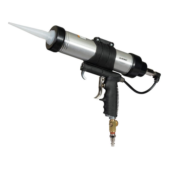 Pistolet à extruder pneumatique Pro 2en1 310 et 400 ml Lacme 0