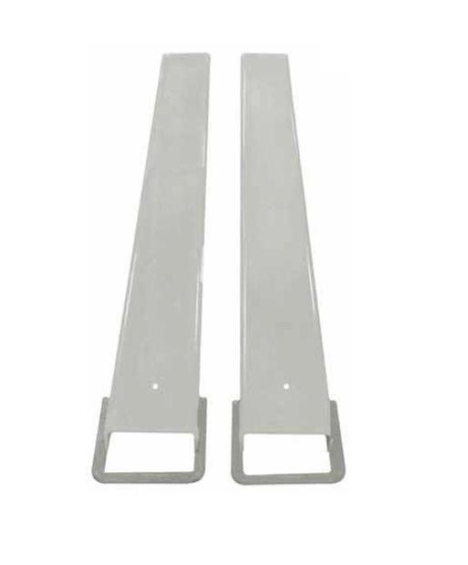 Paire de rallonges de fourches ouvertes 2400 mm capacité 2500 kg EXOG 24/150 Stockman