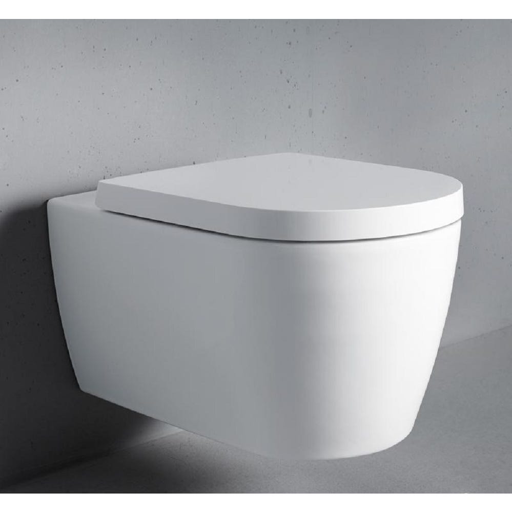 Pack WC suspendu Rimless 570 x 370 mm blanc 45290900A1 Duravit 0