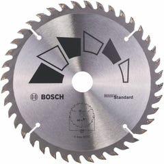 Lame de scie circulaire Standard Ø 160 mm 40 dents Bosch 3
