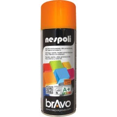 Peinture Aérosol BRAVO NESPOLI - Orange pastel (180014) 0,4 L - Contenance : 0,4 L
