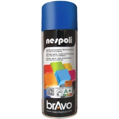 Peinture Aérosol BRAVO NESPOLI - Bleu Signal (180048) 0,4 L - Contenance : 0,4 L