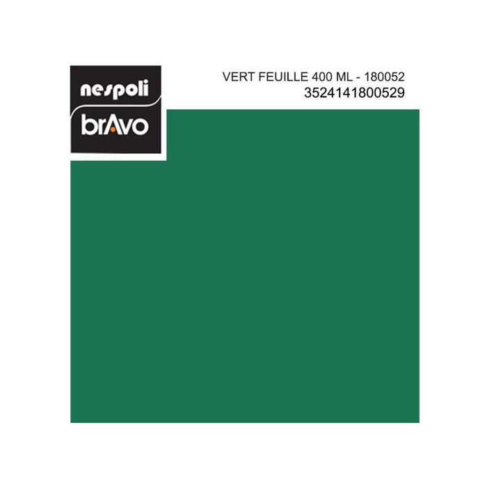 Peinture Aérosol BRAVO NESPOLI - Vert feuille (180052) 0,4 L - Contenance : 0,4 L 1