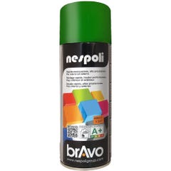 Peinture Aérosol BRAVO NESPOLI - Vert feuille (180052) 0,4 L - Contenance : 0,4 L